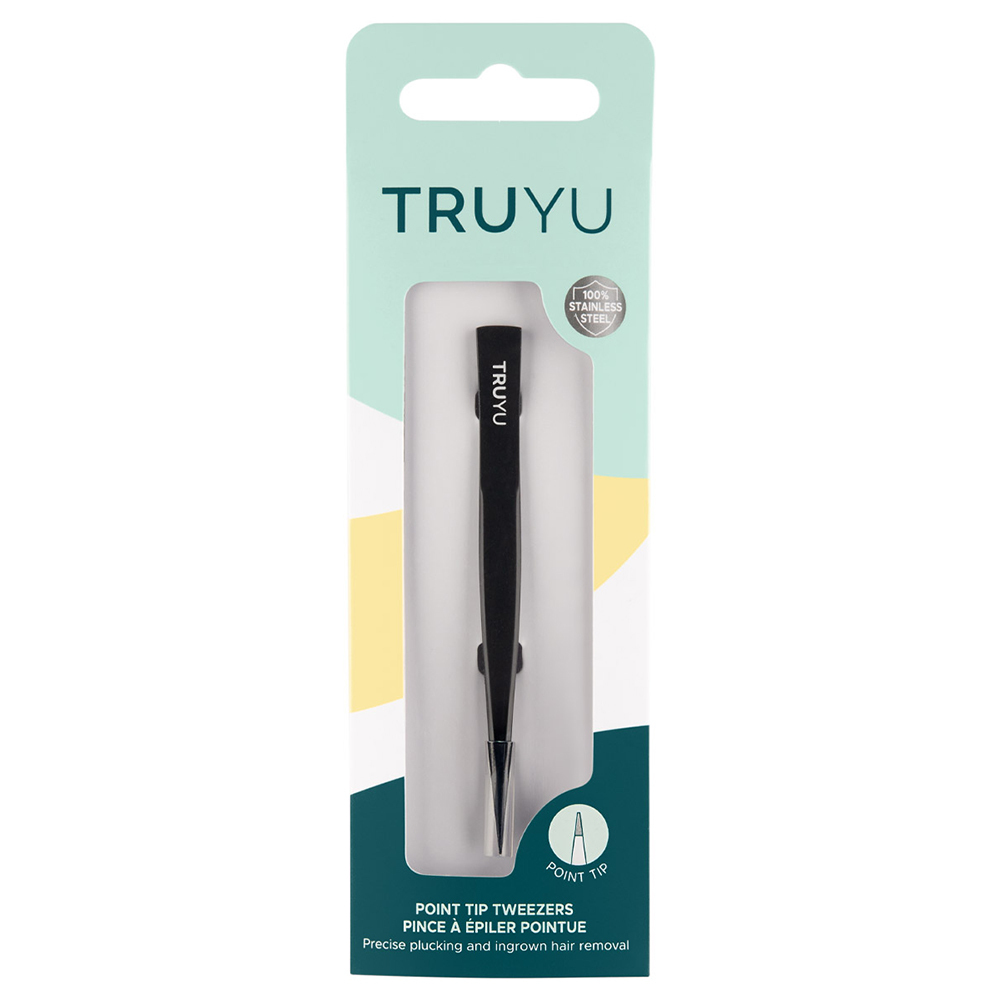 트루유 TRUYU 포인트트위저(블랙) 잔털 제거 및 인조 속눈썹 부착시 섬세하게 컨트롤 할 수 있는 트위저로 얇고 뾰족한 팁은 완벽한 정확도를 제공합니다. 인조 속눈썹 부착 및 잔털 제거에 드는 시간을 절약하세요.